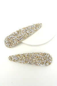 Glitter Round Hair Clip