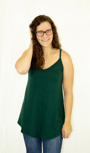 Hunter Green Reversible Tank Top