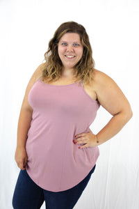 Light Rose Reversible Tank Top