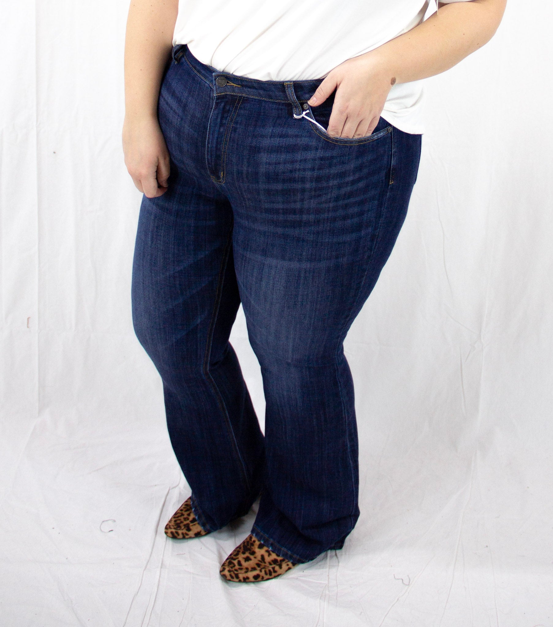 KanCan Mid Rise Flare Jeans