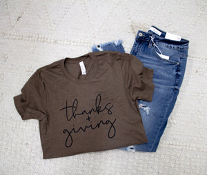 Thanks + Giving Tee
